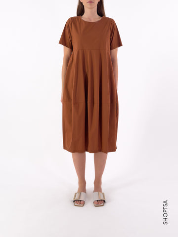 Abito a palloncino midi