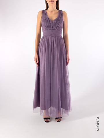 Elegant glitter tulle dress