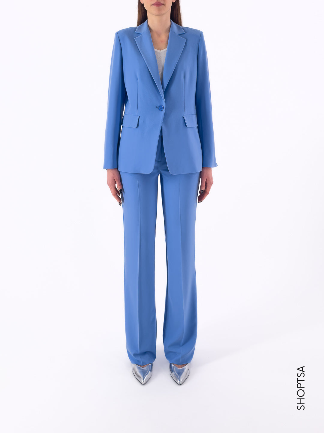 Tailleur in twill stretch FASE EMME Marella shopTSa