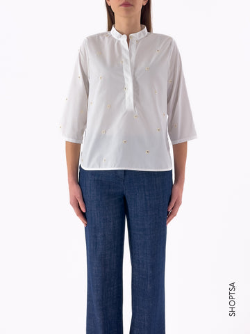 Camicia con paillettes BRUSSON