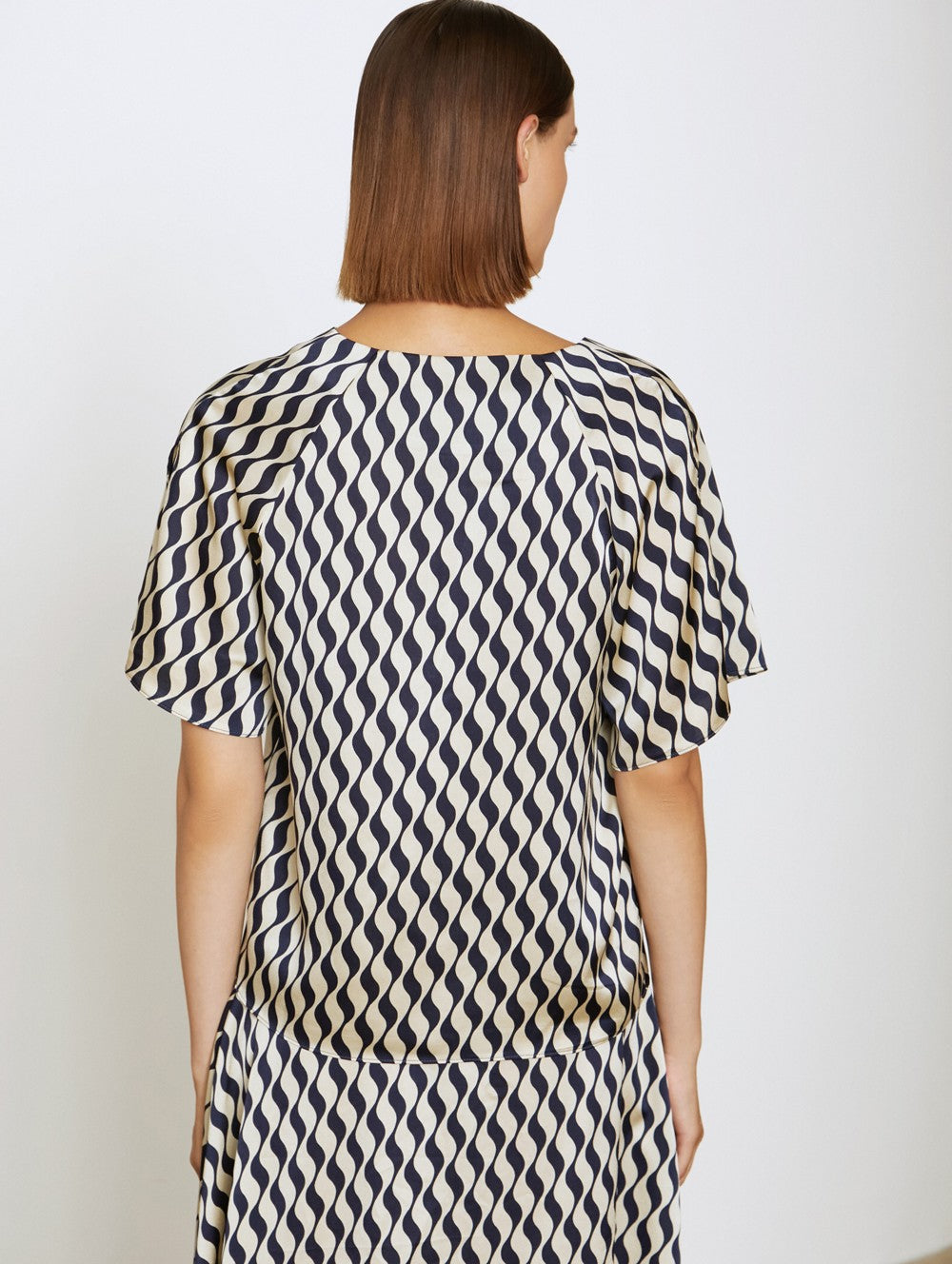 Camicia in raso B87 - SKATIE