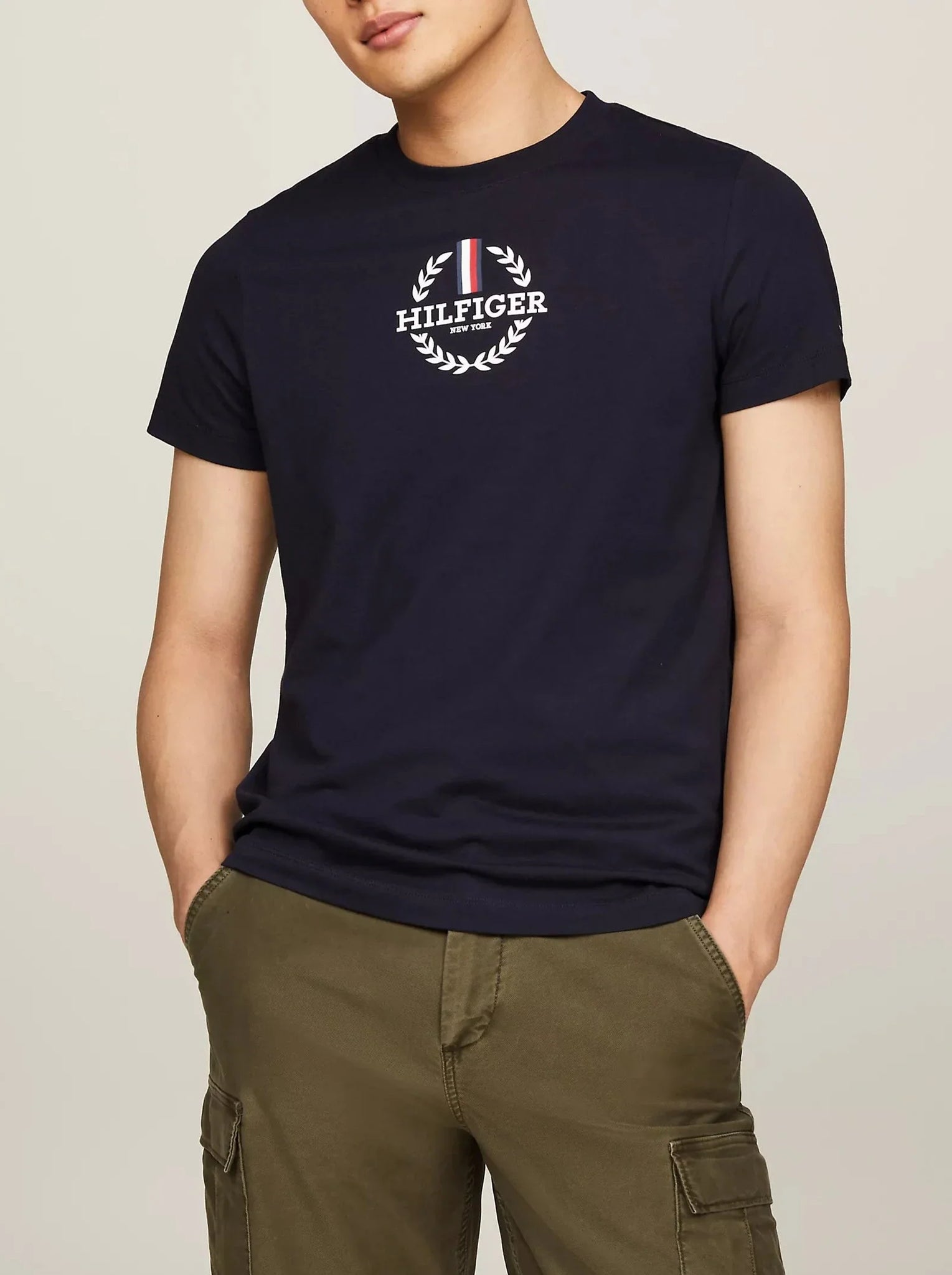 T-shirt Slim Fit - GLOBAL STRIPE TOMMY HILFIGER