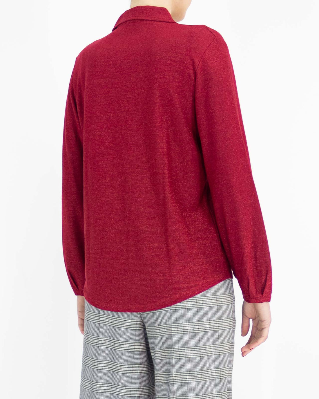 Viscose and lurex shirt - RAGNO