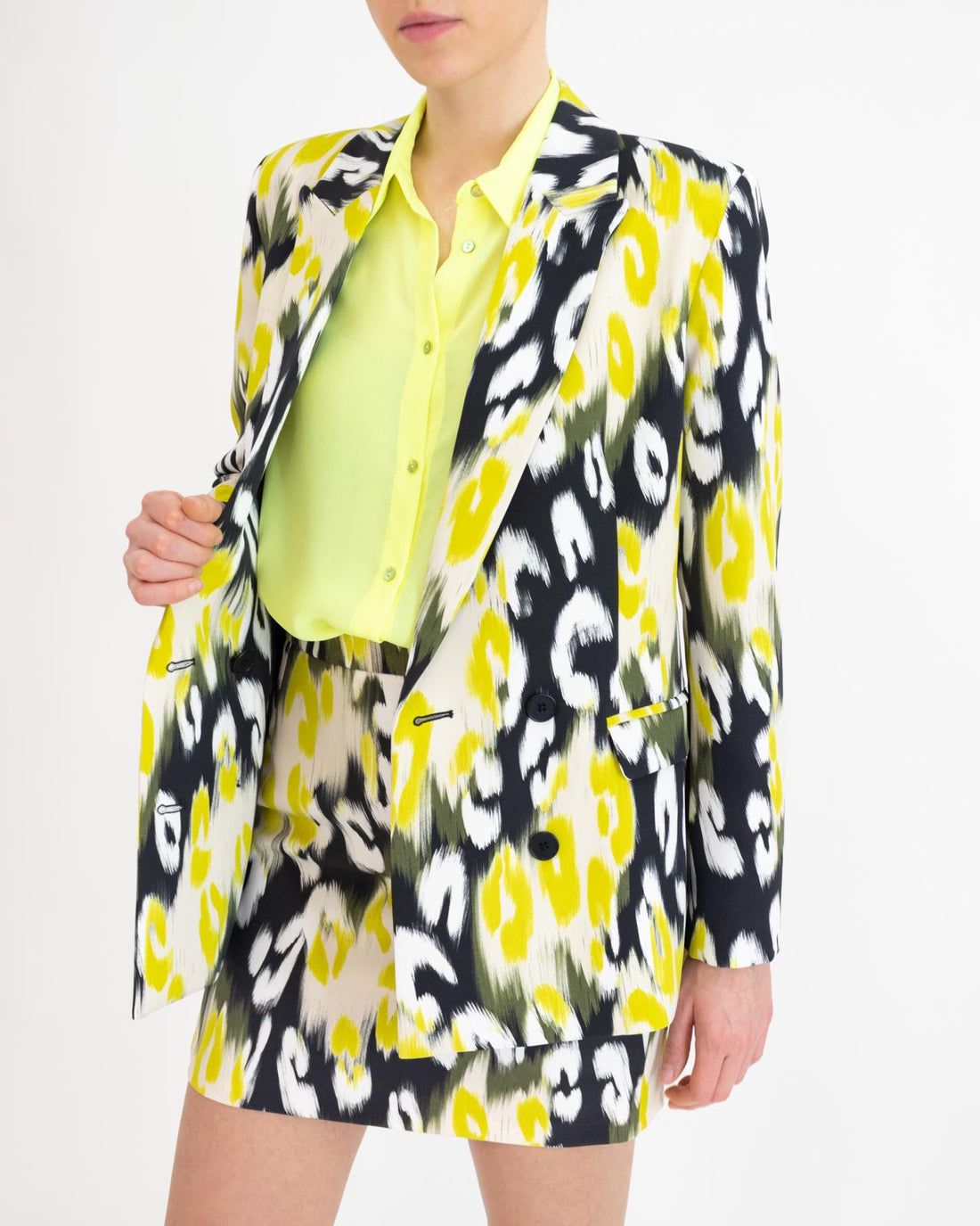 Blazer fantasia lime ViCOLO