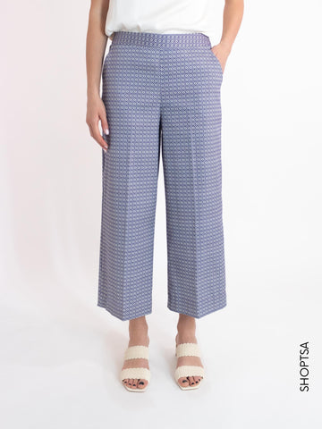 Pantalone lilla cotone D948PE - RAGNO