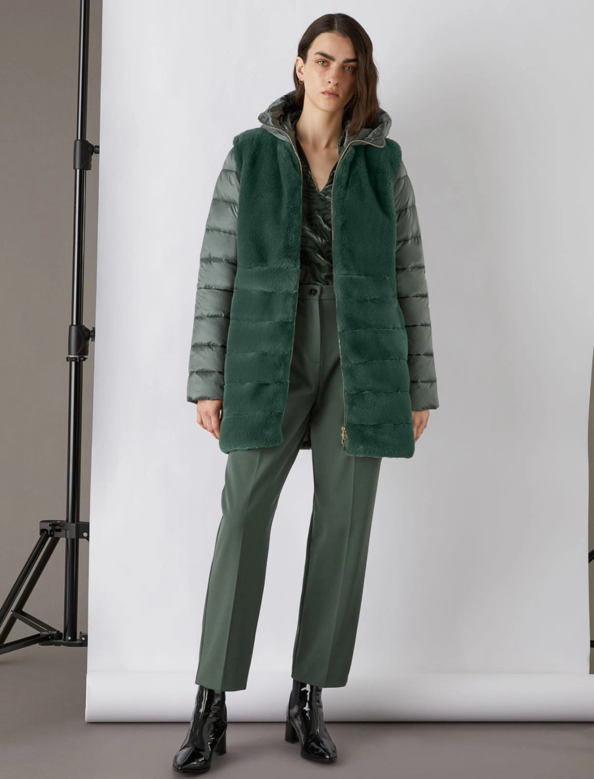 Giubbotti di pelliccia sales ecologica