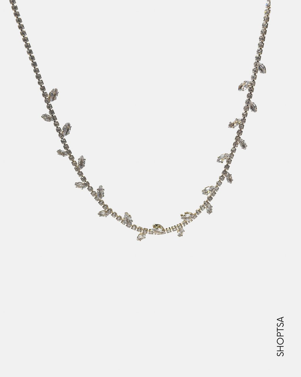 Collana girocollo di strass