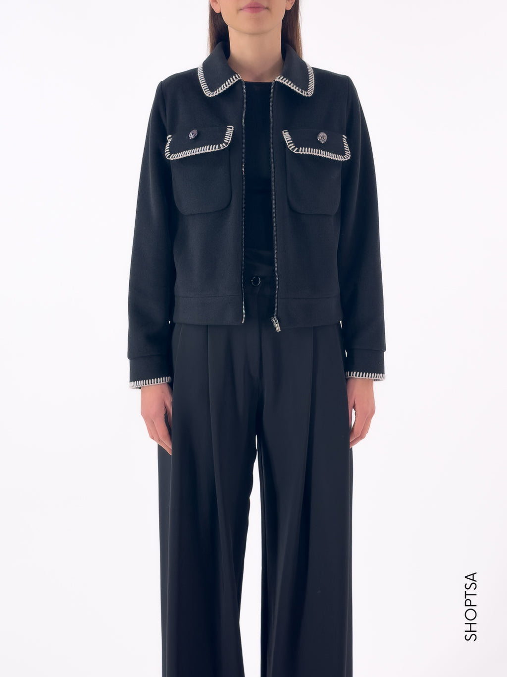 Cappottino bomber in panno