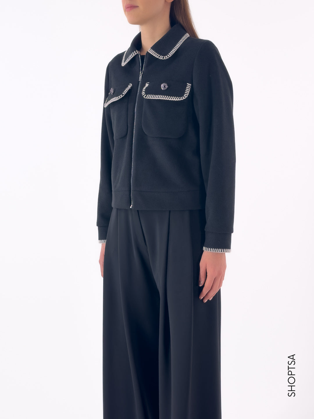 Cappottino bomber in panno