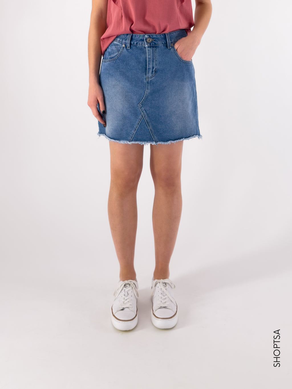 Denim mini skirt - CLIVER JEANS