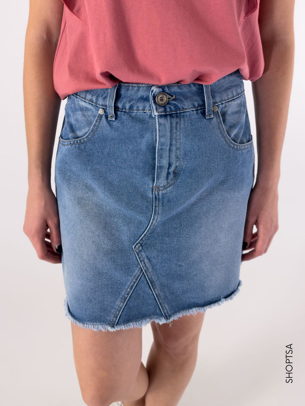 Denim mini skirt - CLIVER JEANS