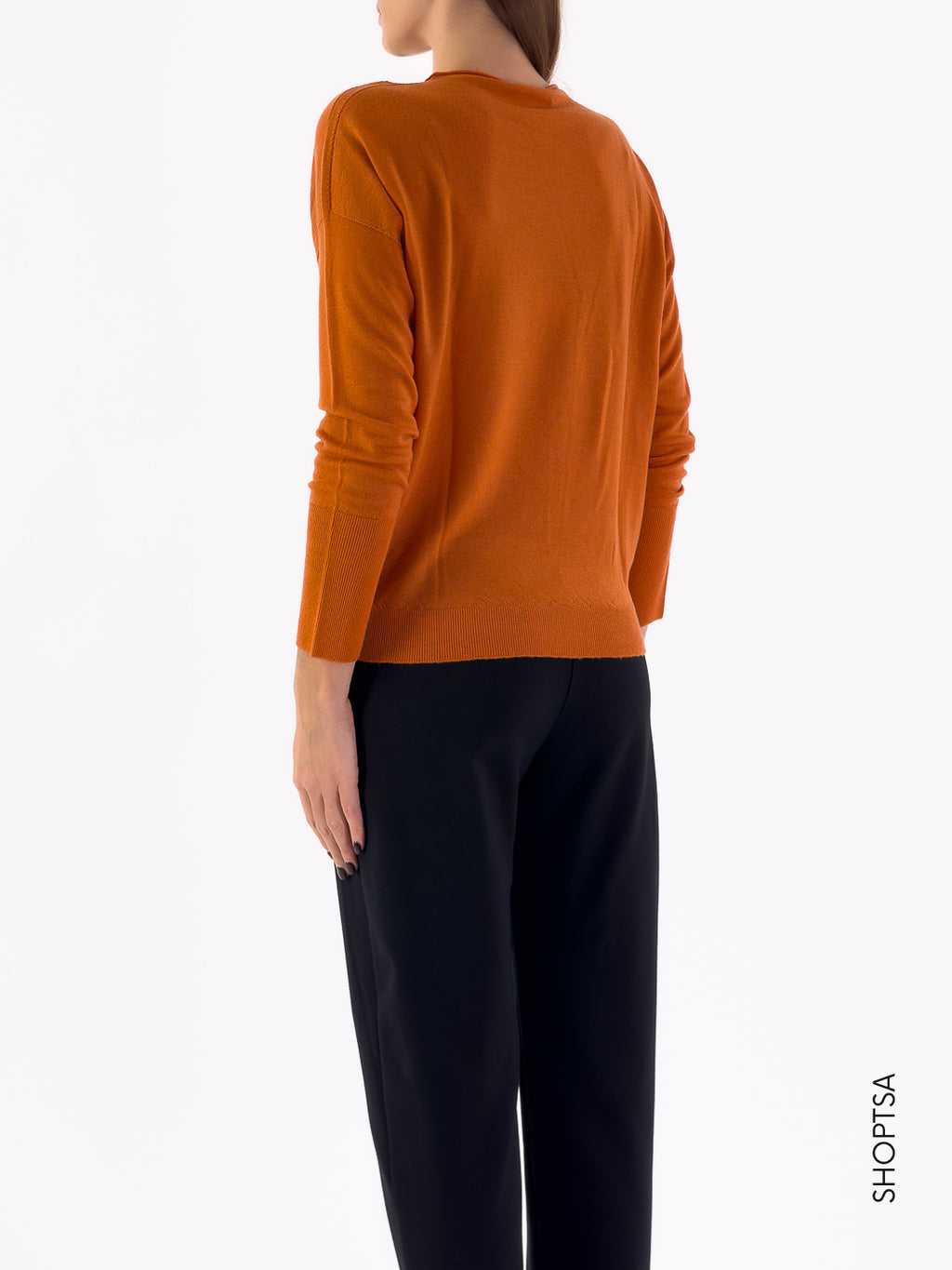 Maglia in lana rasata