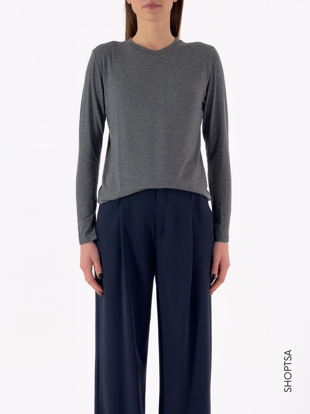 T-shirt morbida manica lunga