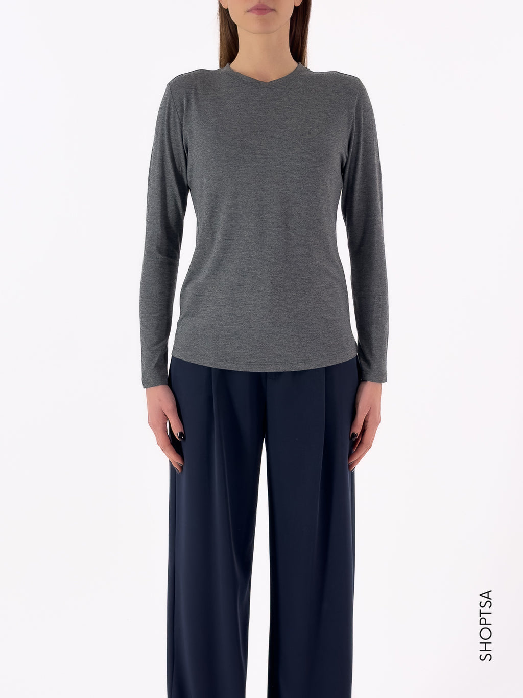 T-shirt morbida manica lunga