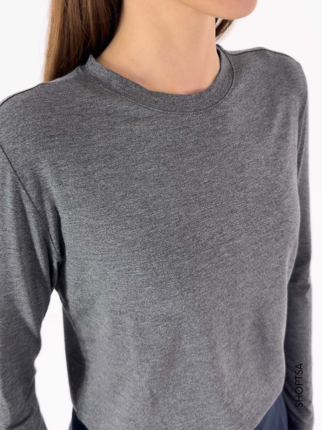 T-shirt morbida manica lunga