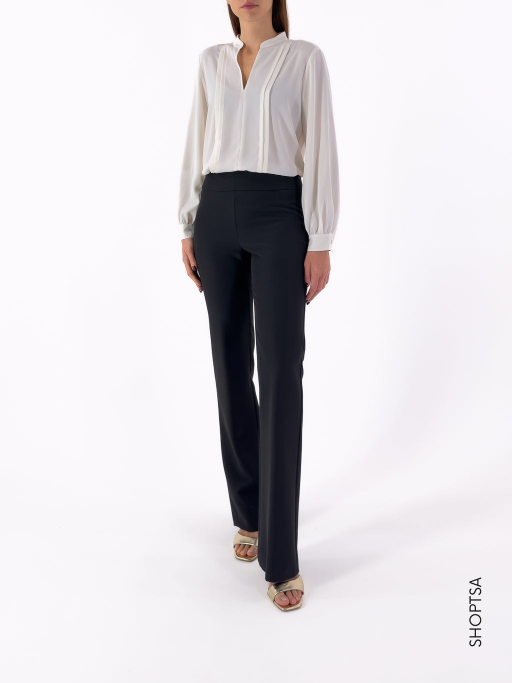 Pantalone elegante tessuto tecnico