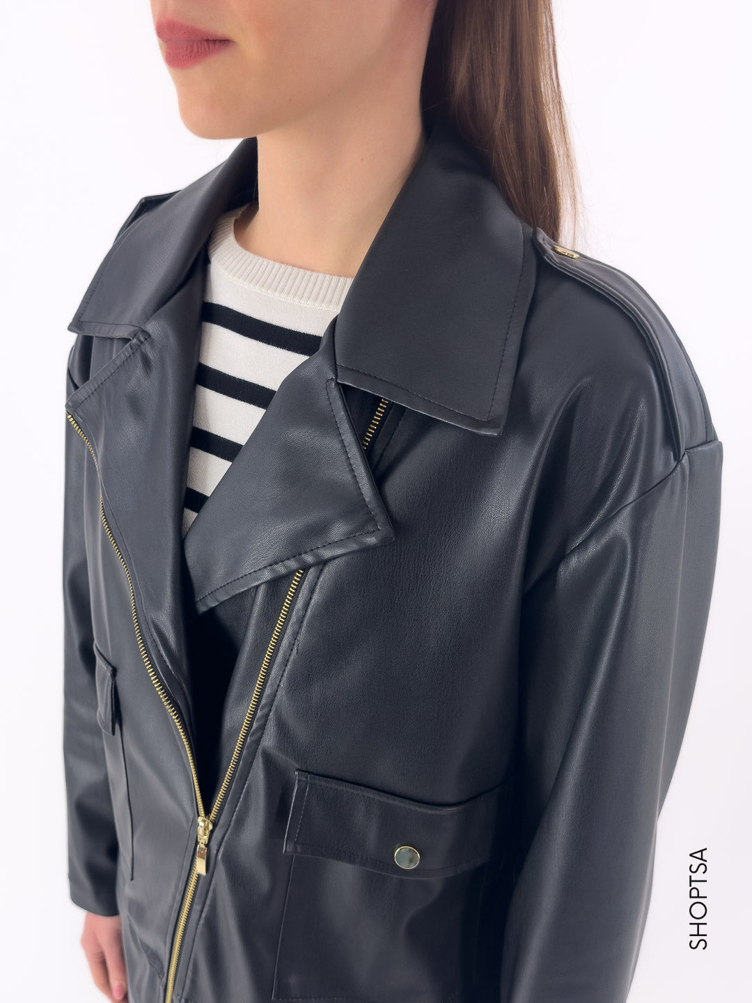 Giubbino in ecopelle