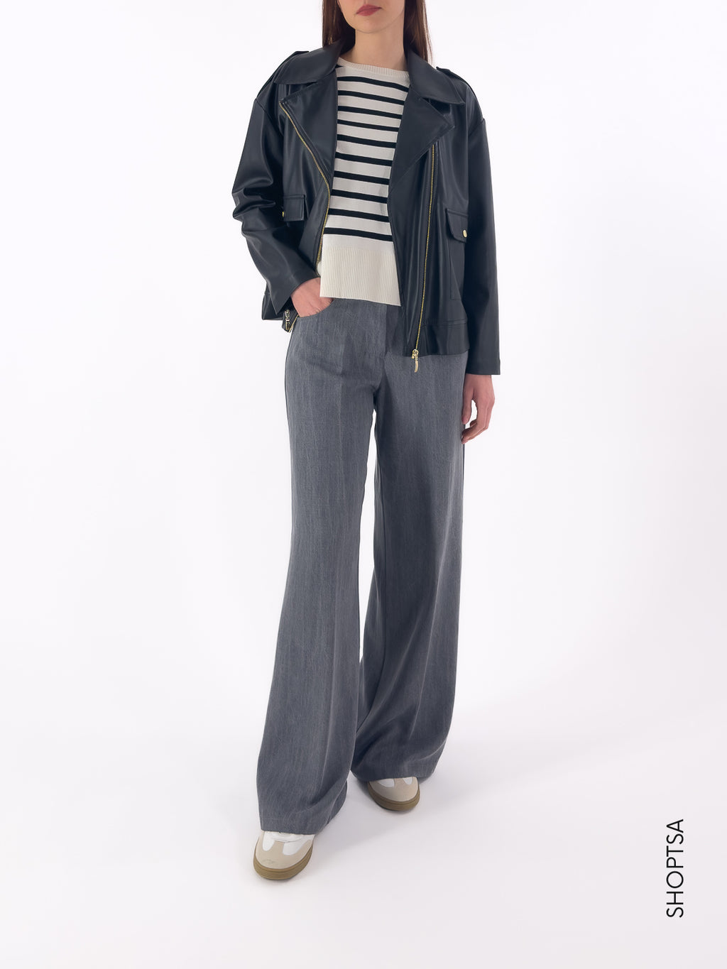 Giubbino in ecopelle