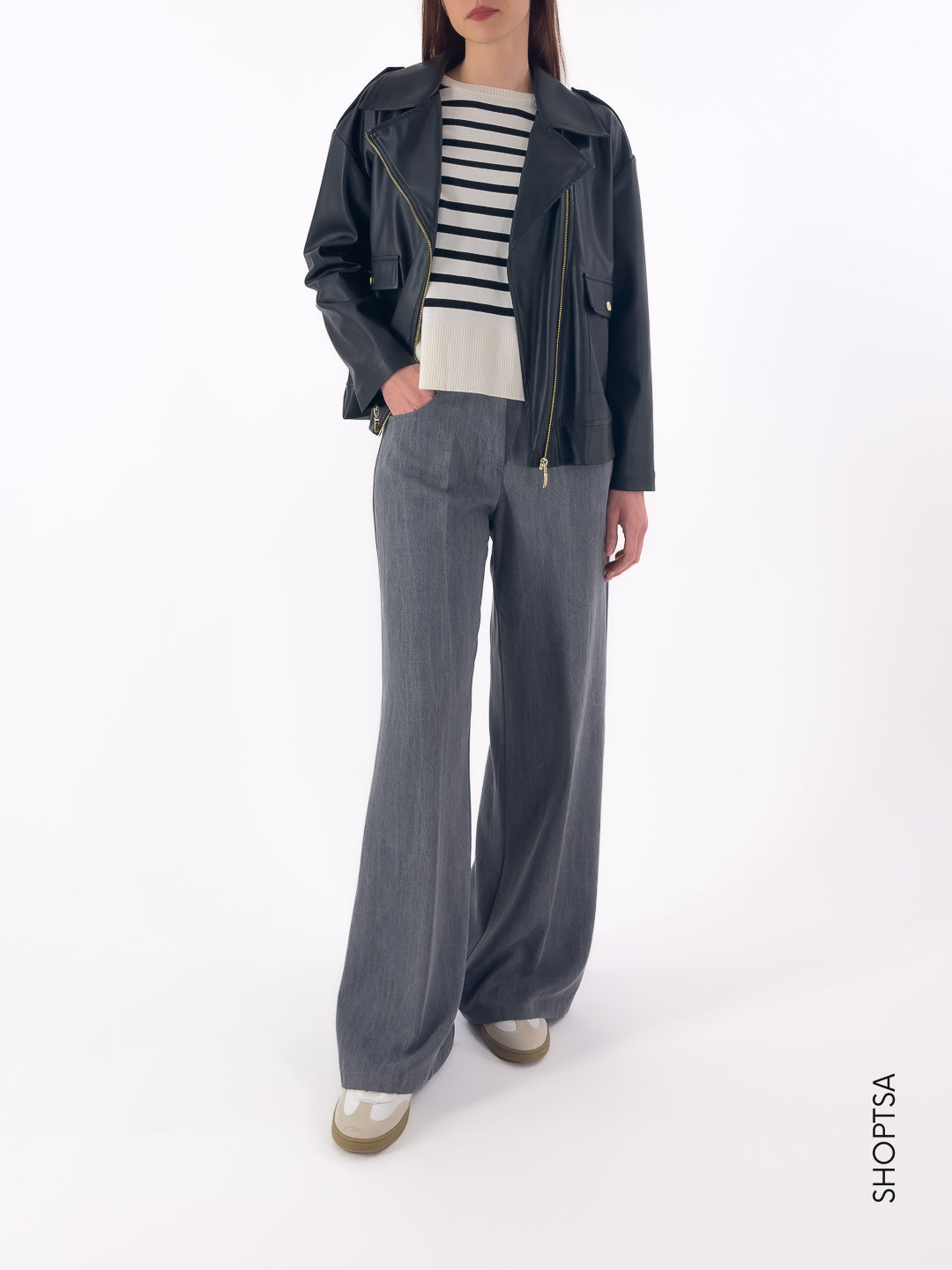 Giubbino in ecopelle