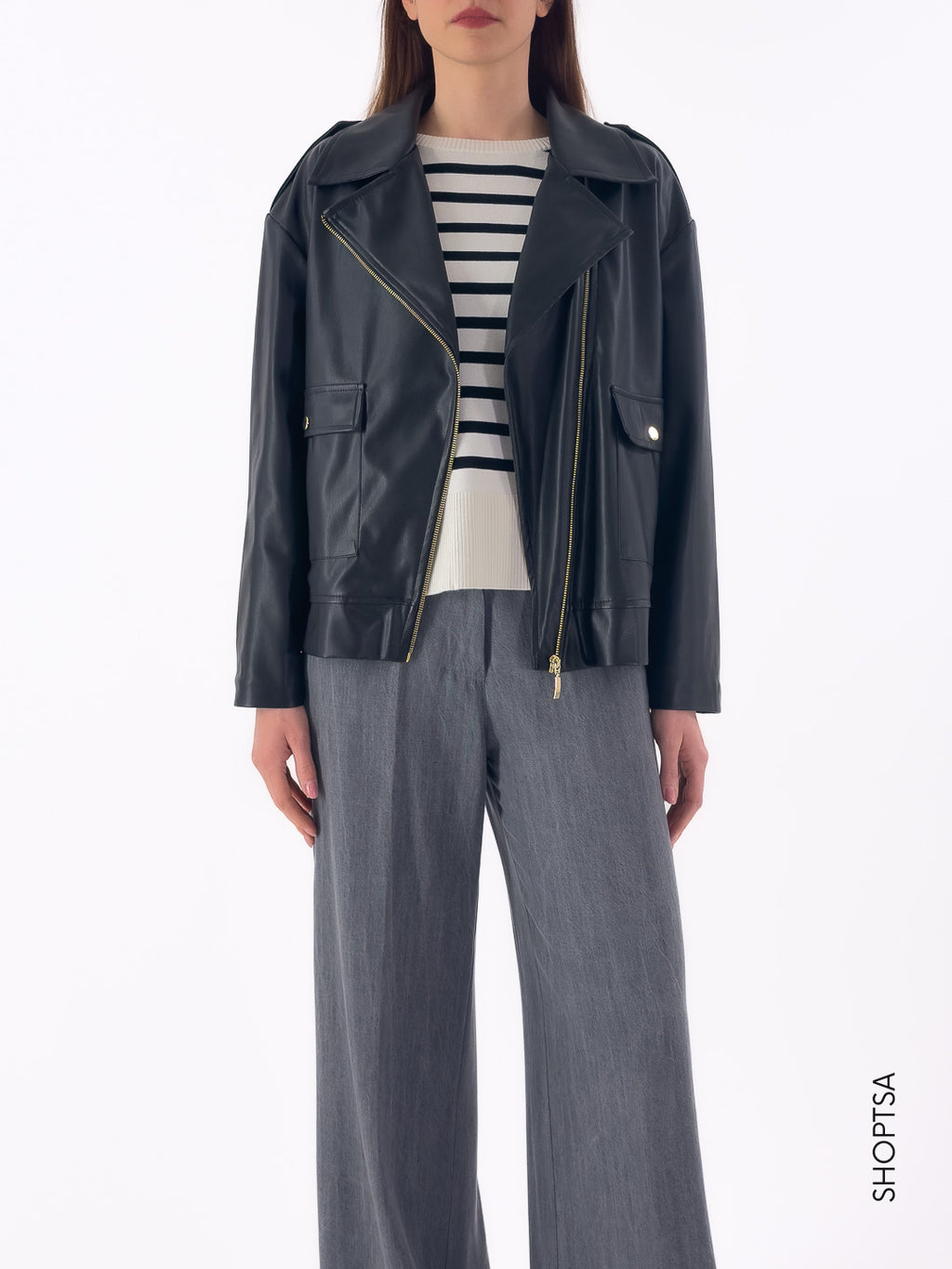 Giubbino in ecopelle