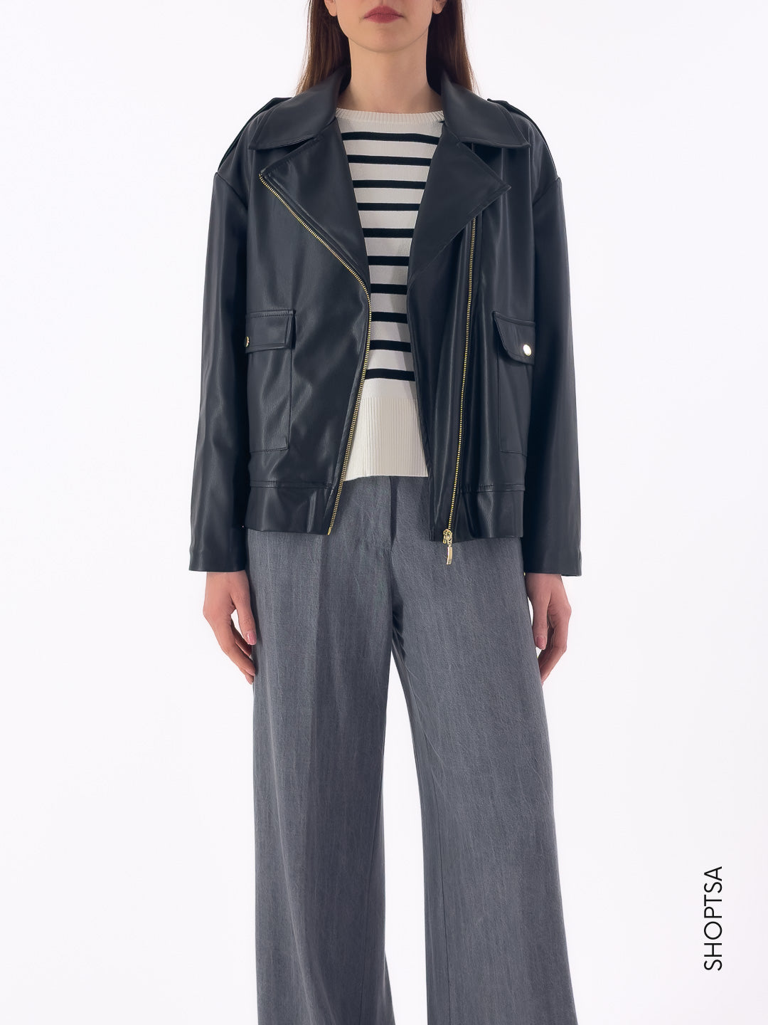 Giubbino in ecopelle