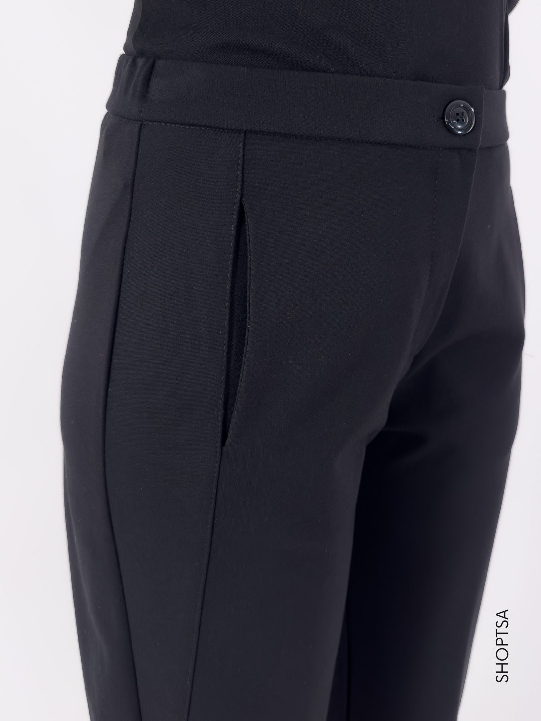 Pantalone carrot in jersey