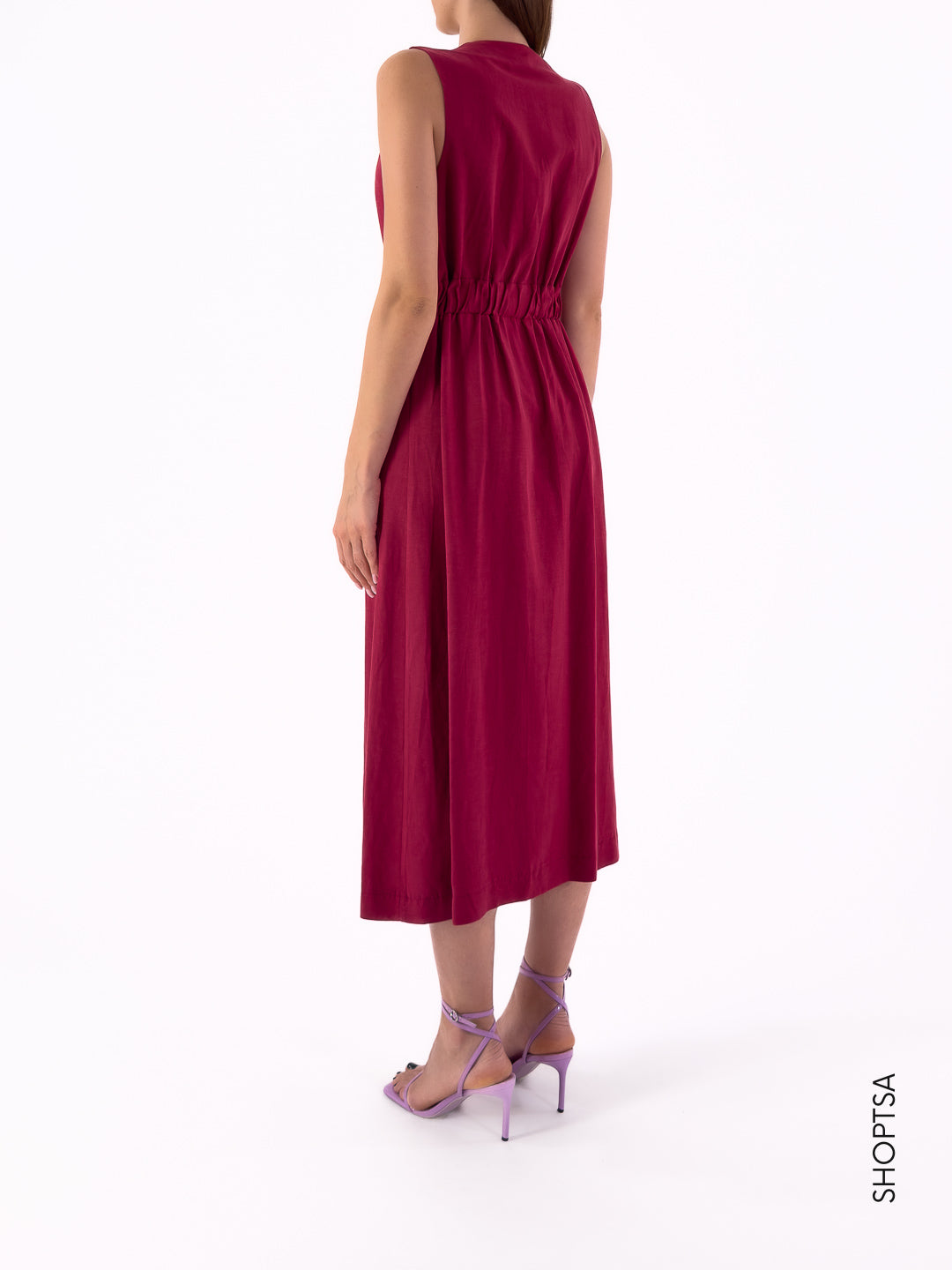 Abito midi a portafoglio - Feelings Sound - shopTSa