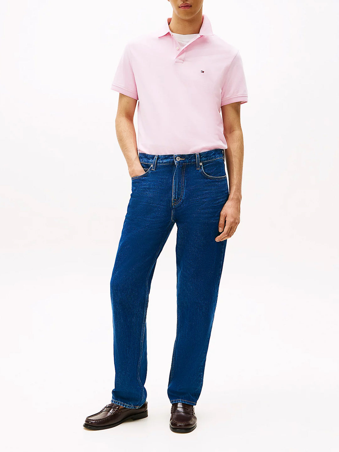 Polo regular fit in cotone Oxford - Tommy Hilfiger - shopTSa