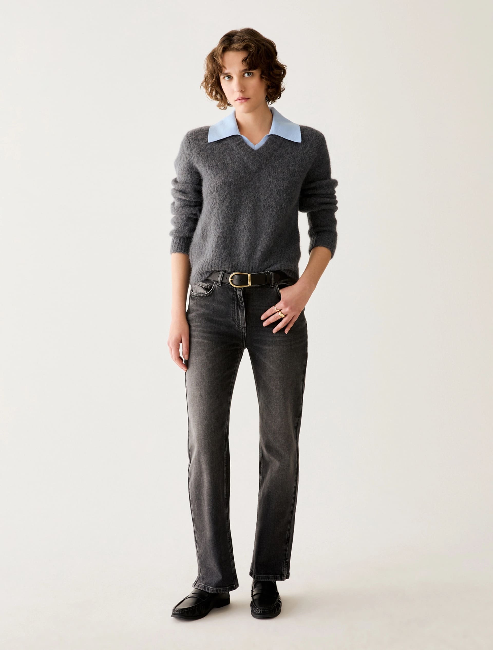 Jeans regular fit in denim stretch - PBBREGULAR