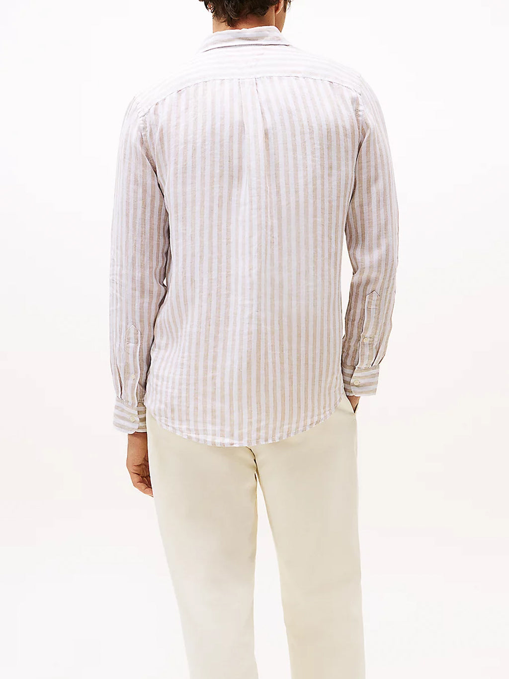 Camicia in lino a righe - Tommy Hilfiger - shopTSa