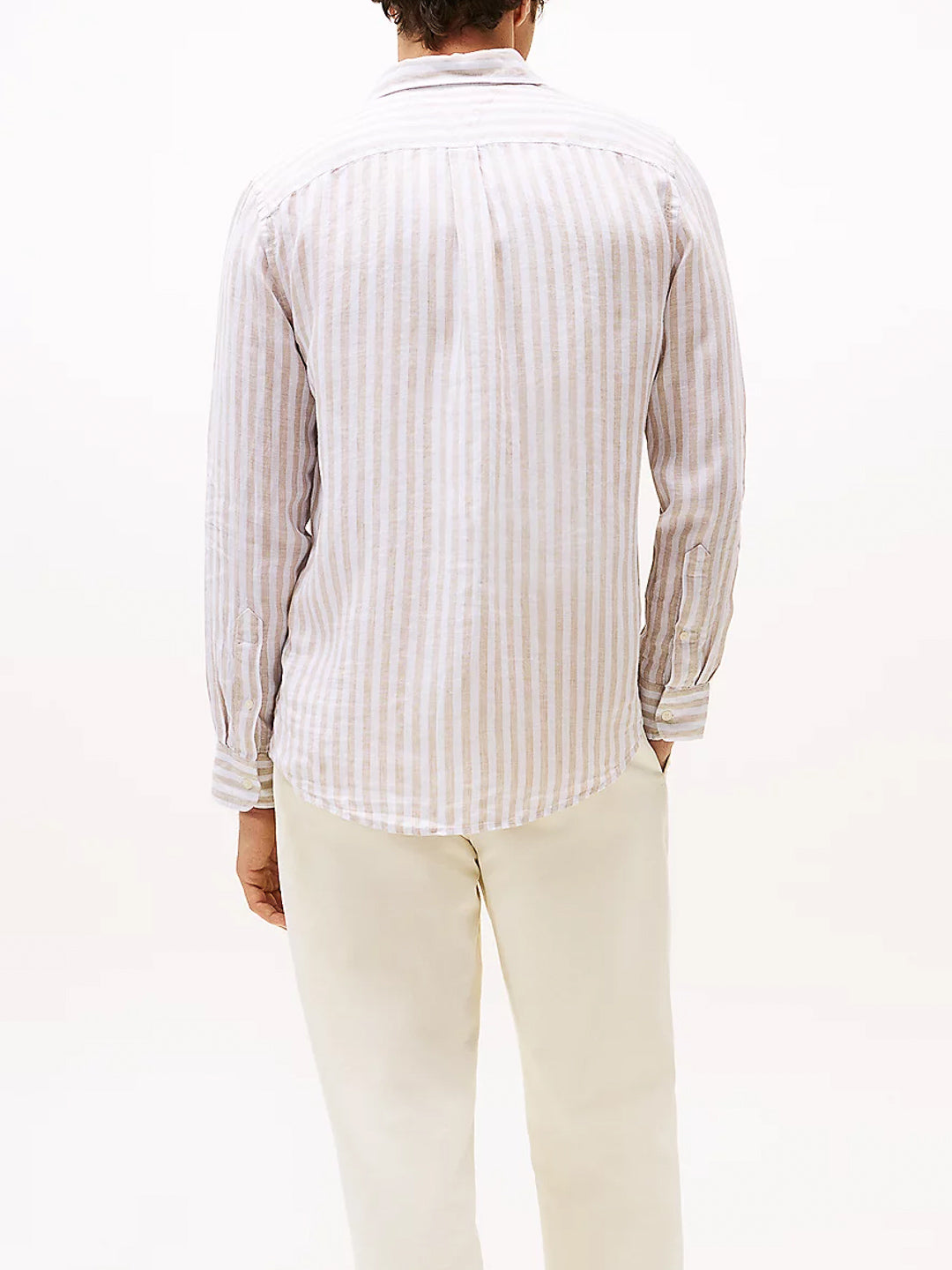 Camicia in lino a righe - Tommy Hilfiger - shopTSa