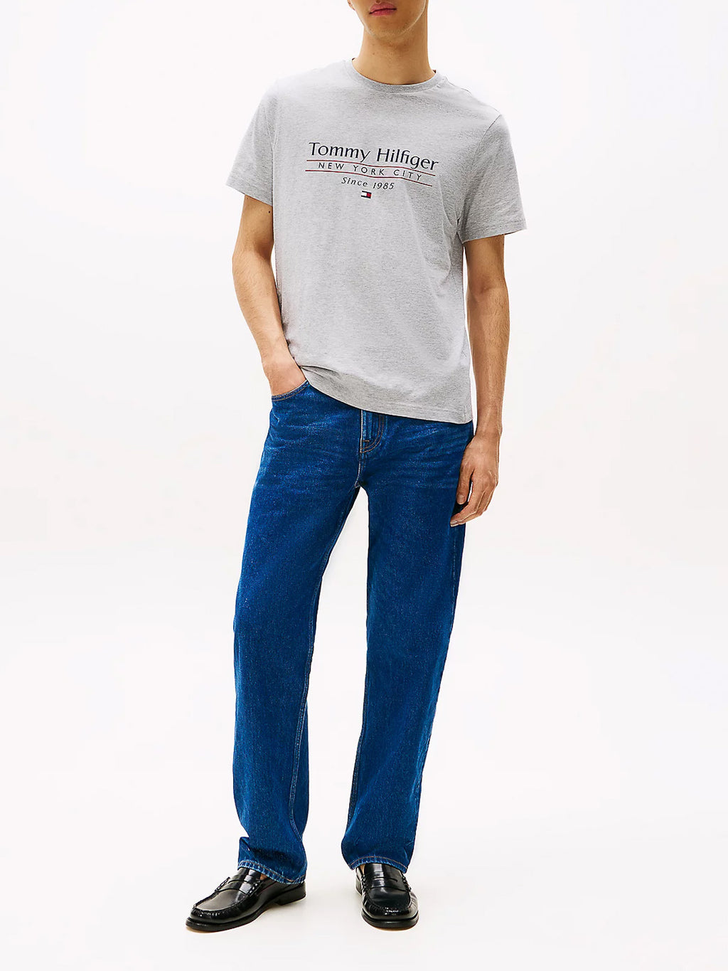 T-shirt con big logo - Tommy Hilfiger - shopTSa