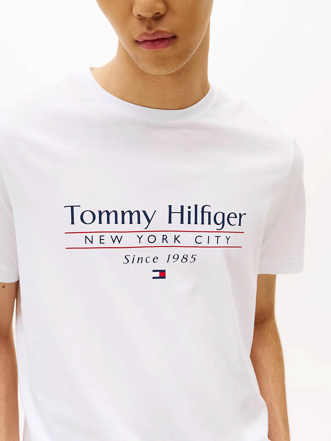 T-shirt con big logo - Tommy Hilfiger - shopTSa