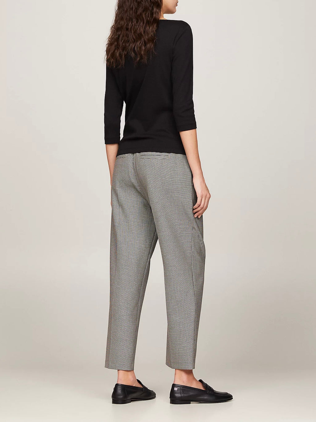 T-shirt Slim Fit, manica a tre quarti