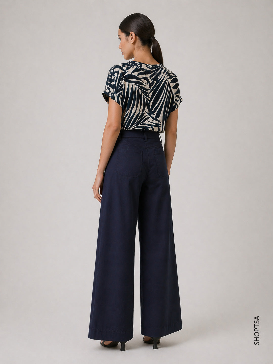 Pantalone stretch ampio EMMVacillo - Emme Marella - shopTSa