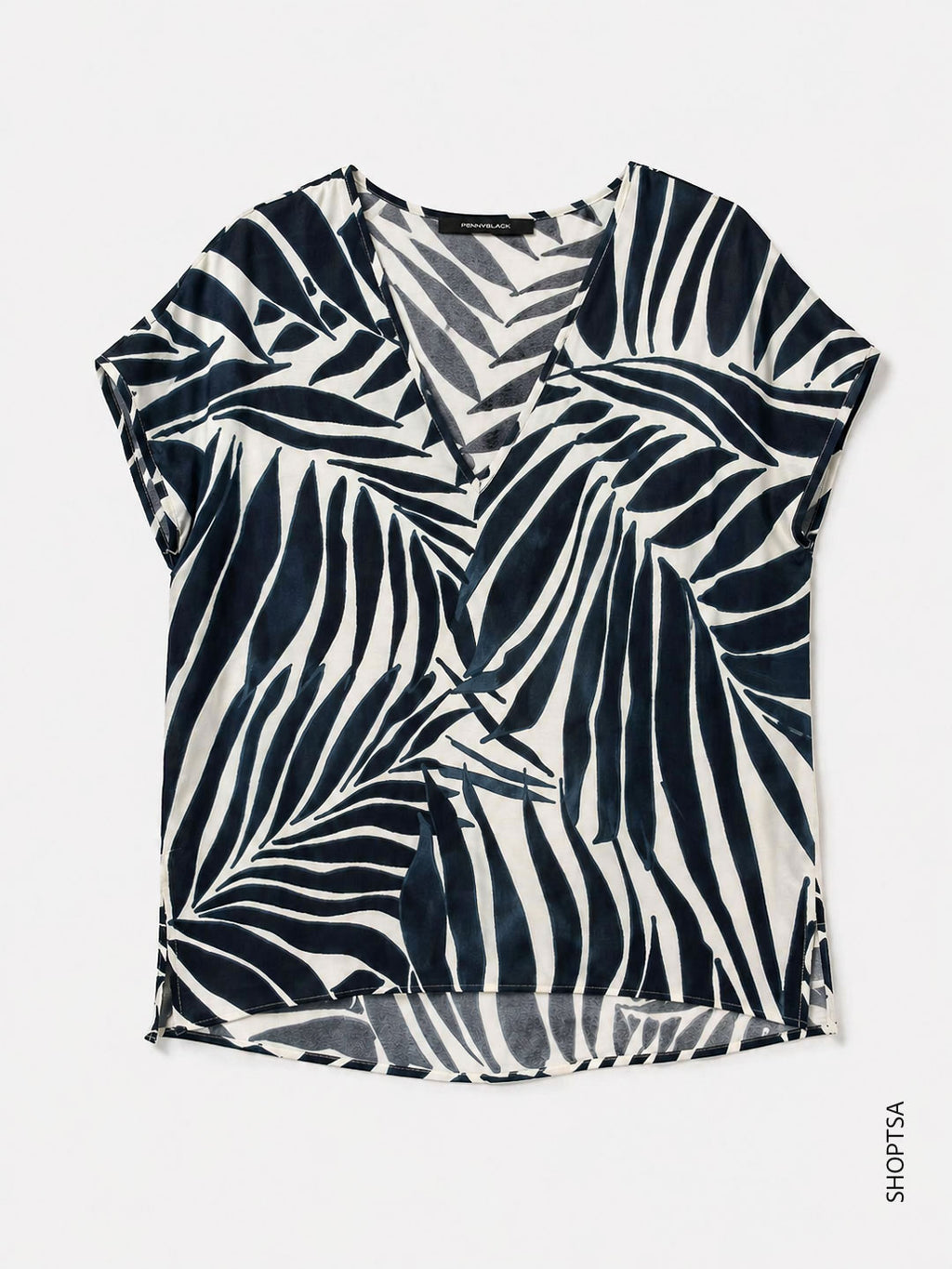 Blusa in twill fluido PBBCHIFFON - Penny Black - shopTSa