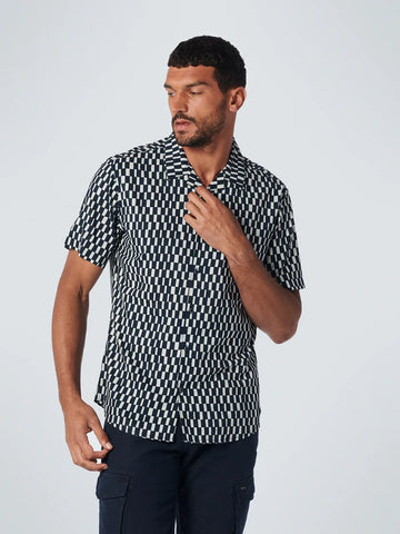 Geometric print shirt - No Excess