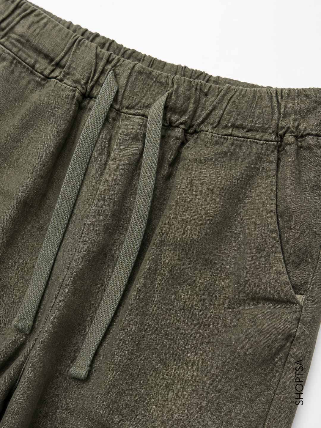 Bermuda Relaxed Fit 100% lino