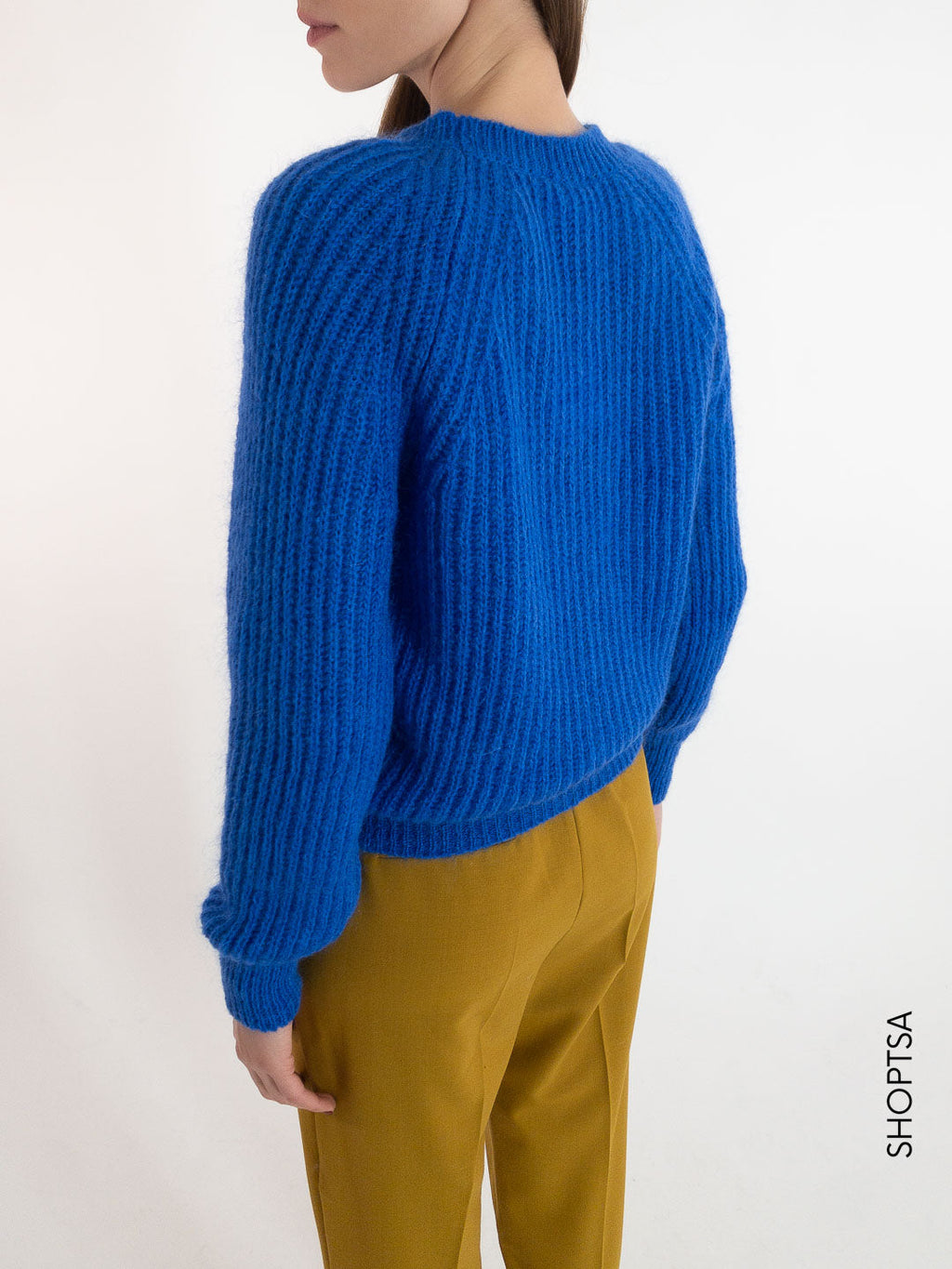 Maglione basico in lana 55021 - ViCOLO