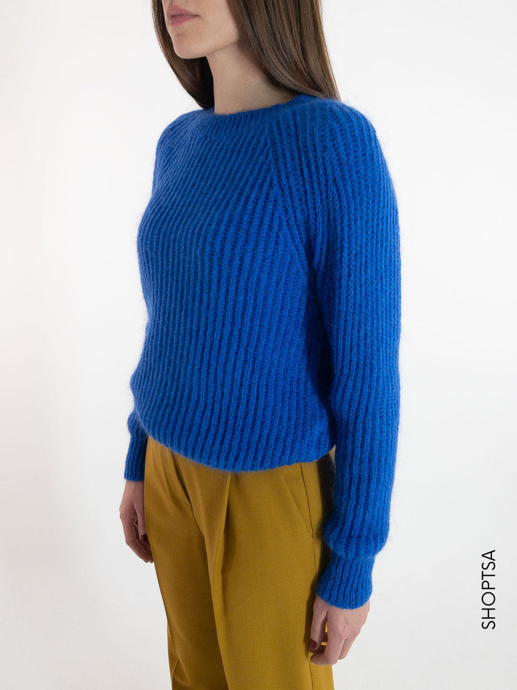 Maglione basico in lana 55021 - ViCOLO