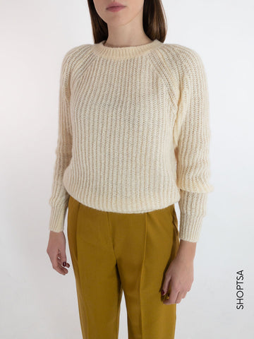 Maglione basico in lana 55021 - ViCOLO