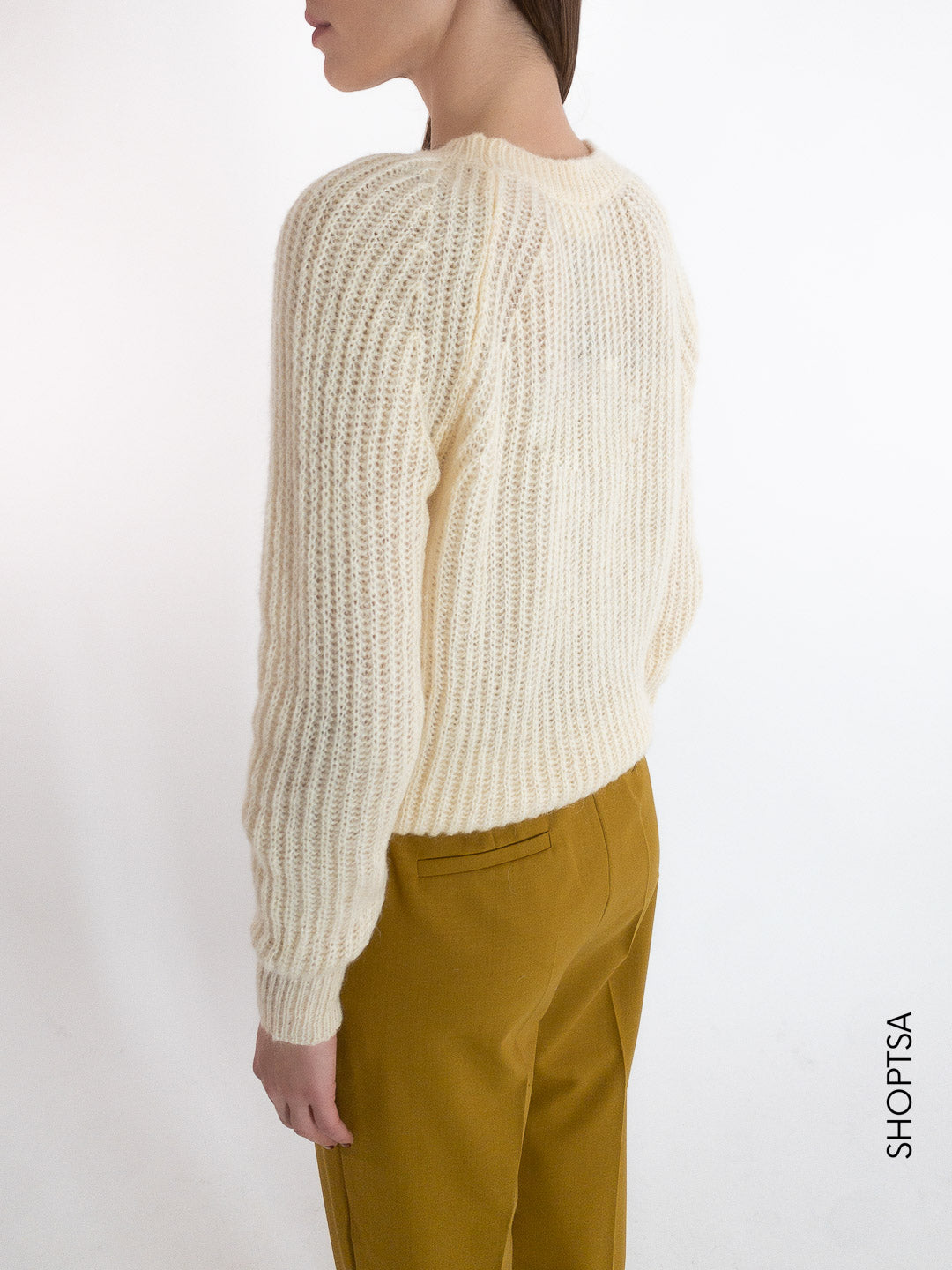 Basic wool sweater 55021 - ViCOLO 