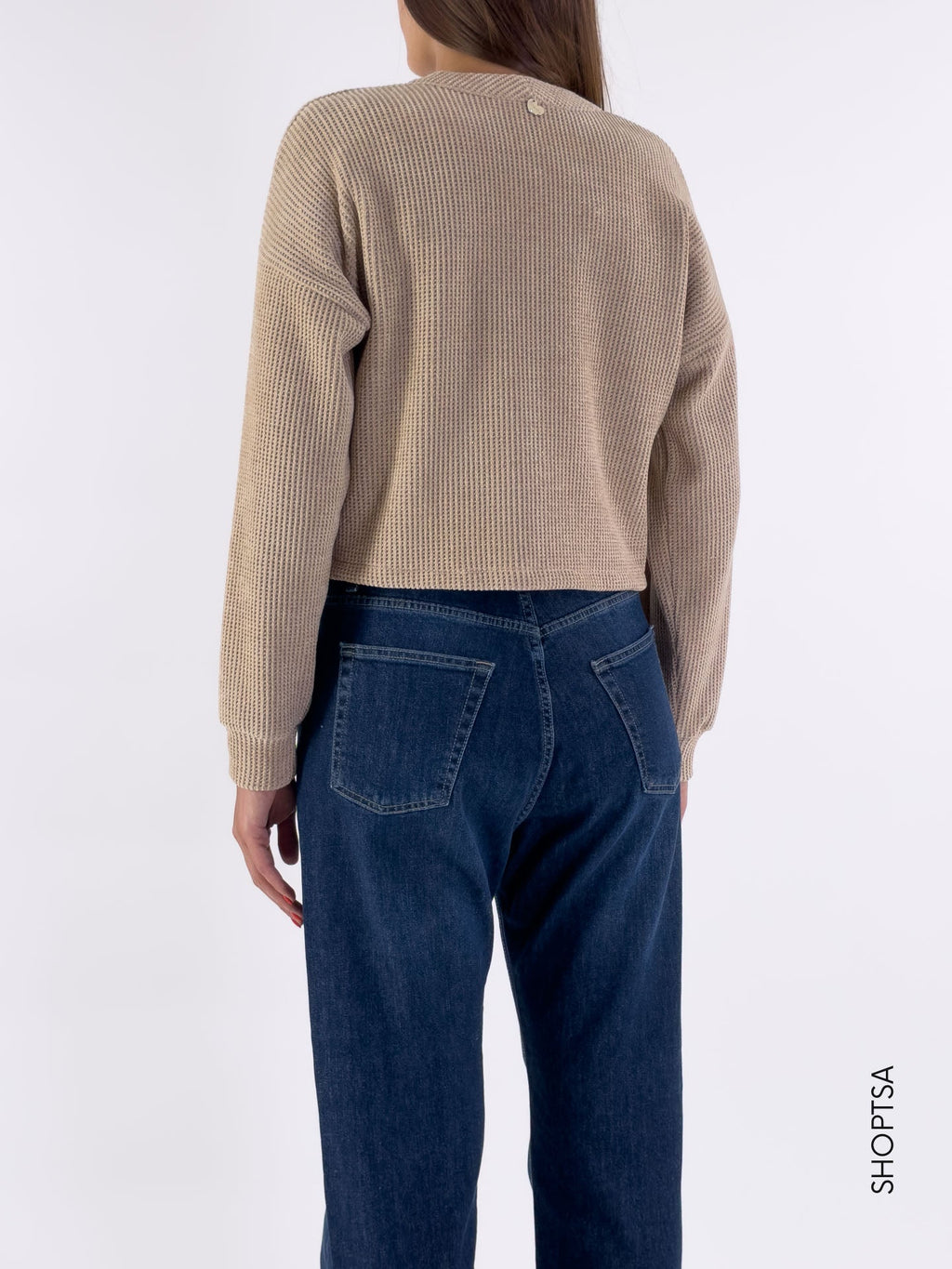 Short chenille cardigan - Angy Six