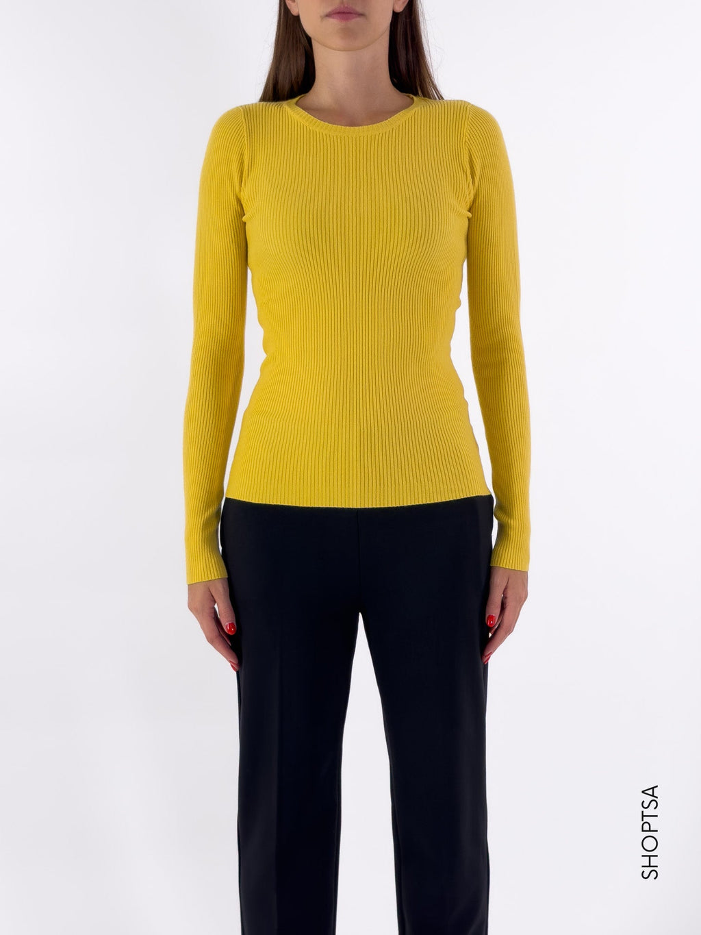 Maglia sottogiacca a costine