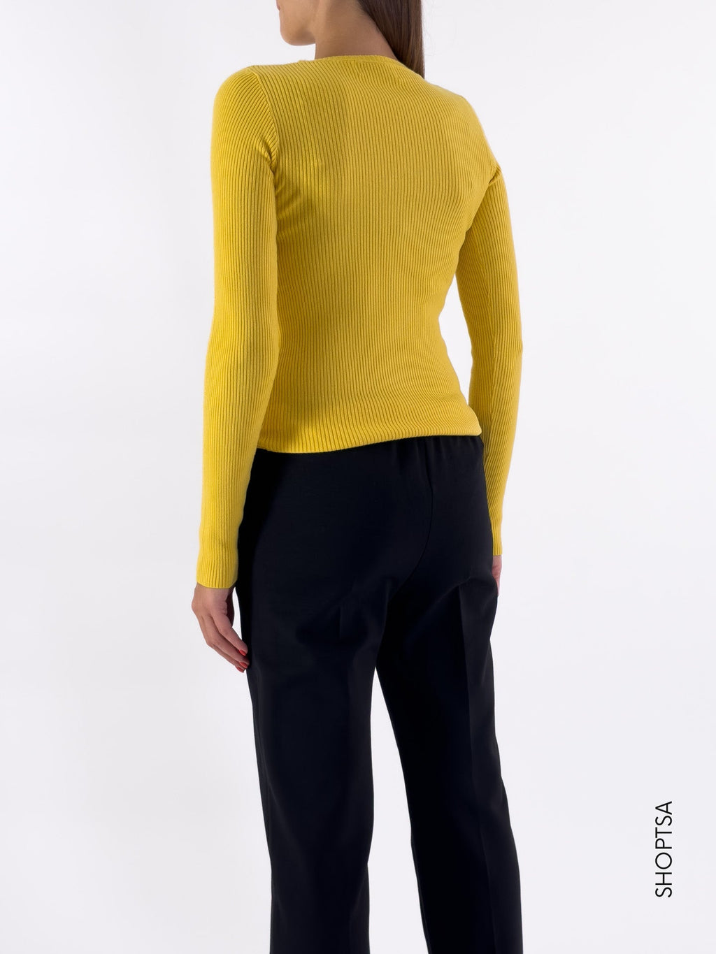 Maglia sottogiacca a costine