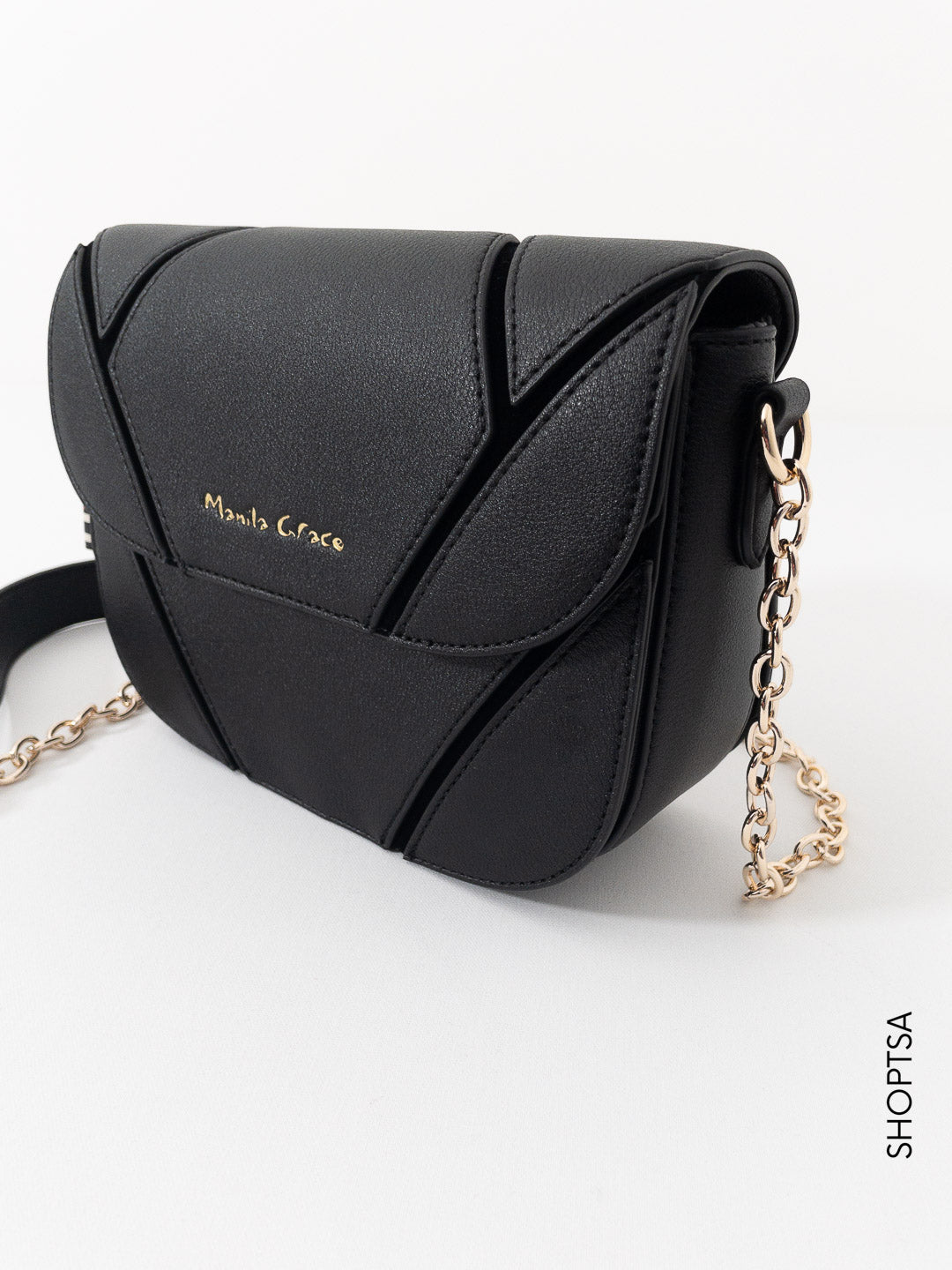 Elara geometric shoulder bag - MANILA GRACE