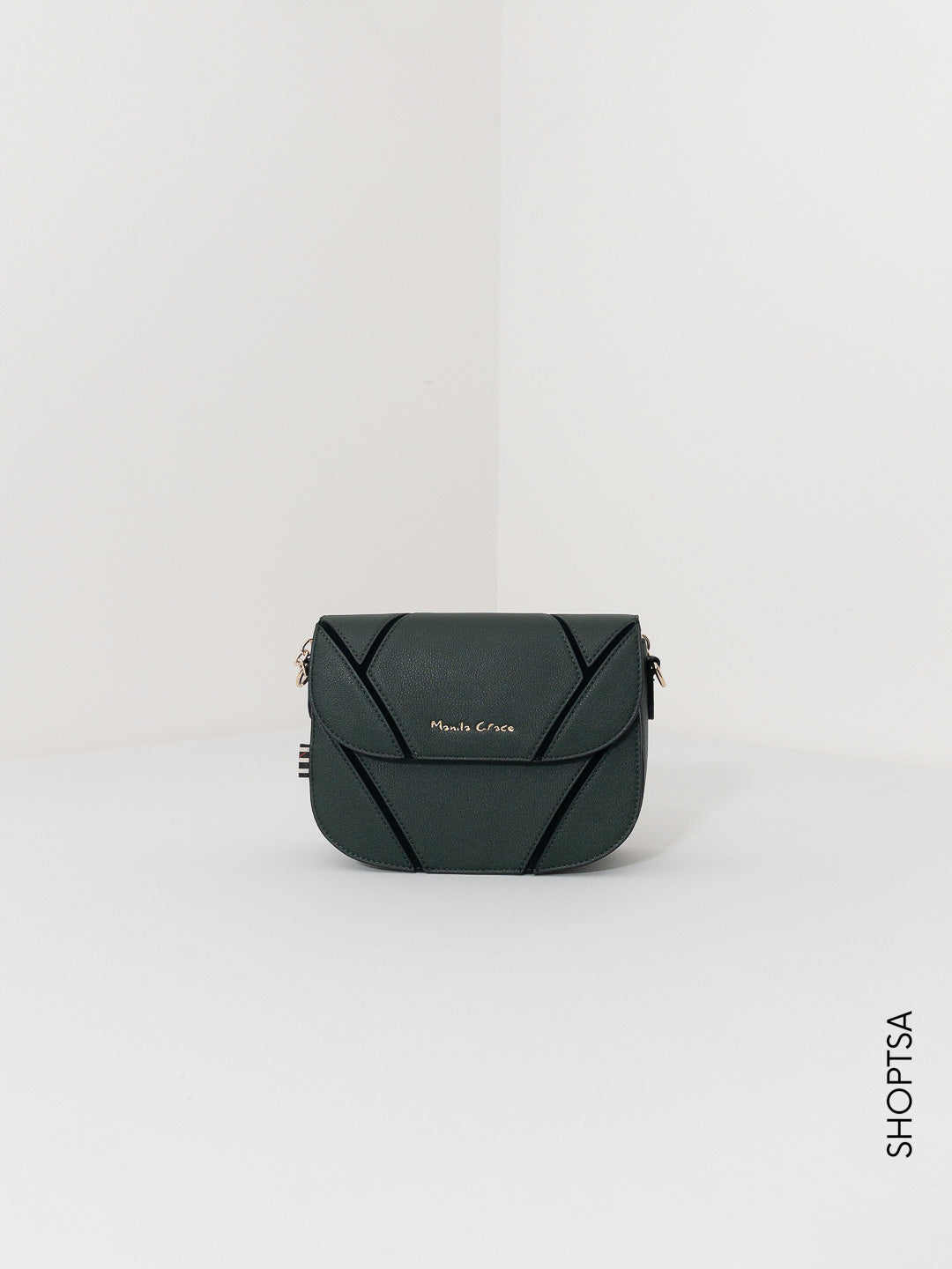 Elara geometric shoulder bag - MANILA GRACE