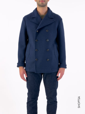 Deep blue Picot coat GU35067 - GAUDì