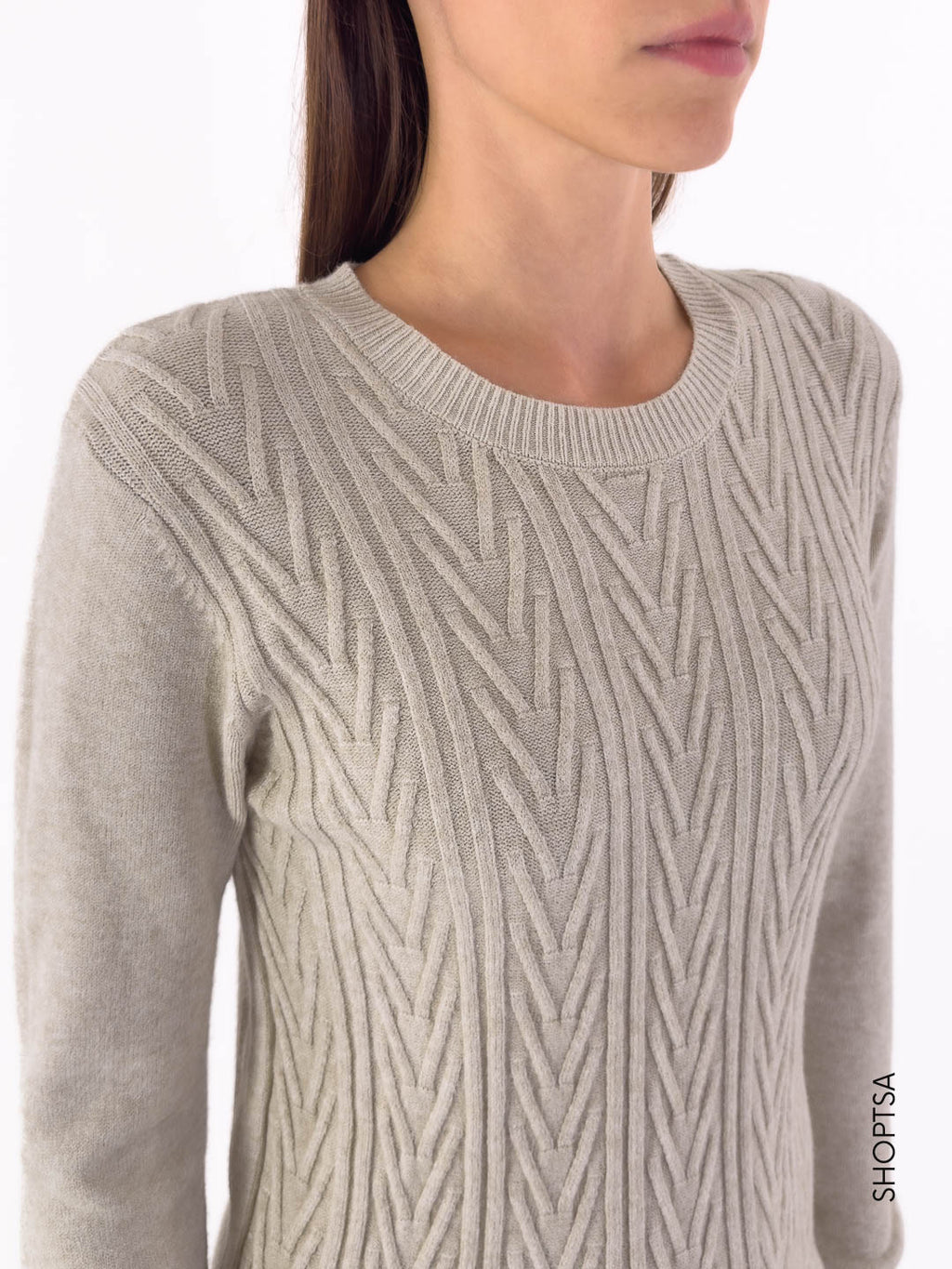 Abito in viscosa in maglia