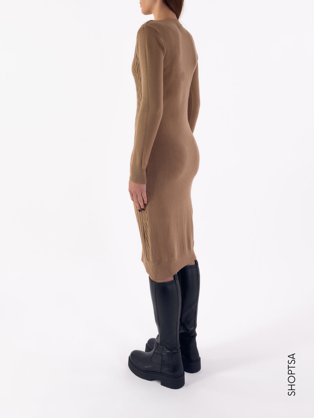 Abito in viscosa in maglia